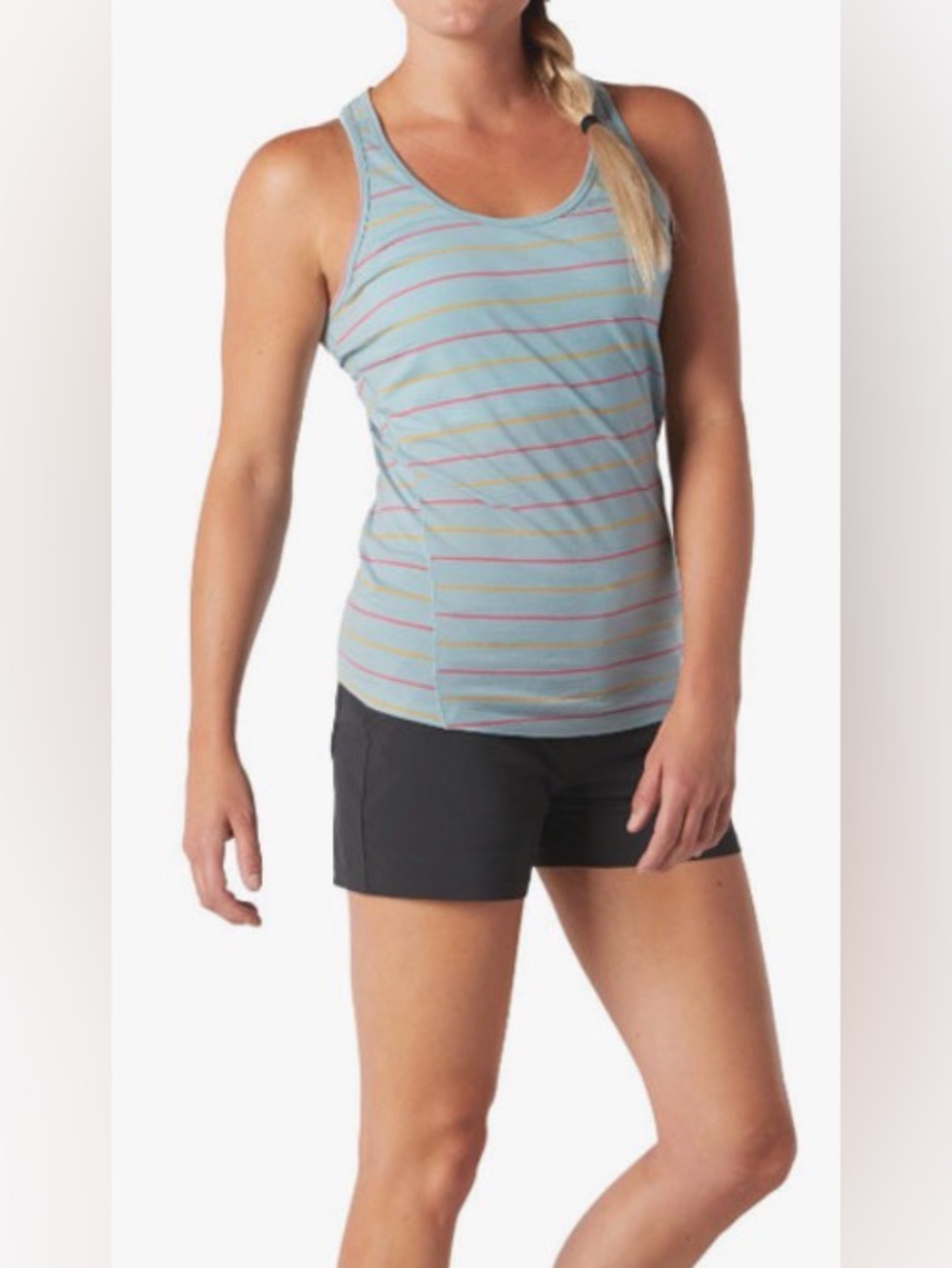 Smartwool Blue Racerback Tank Top - Women's